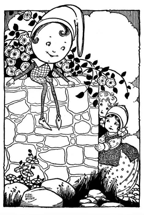 Framed Print : Nursery rhyme Framed Print : Nursery rhyme