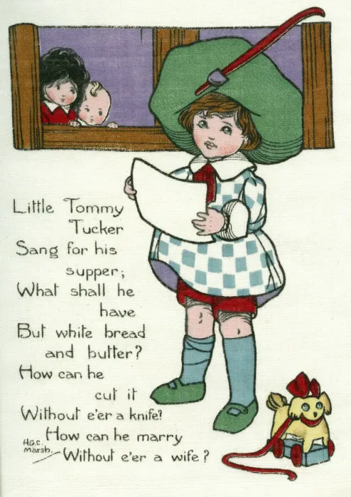 Framed Print : Nursery Rhyme Framed Print : Nursery Rhyme