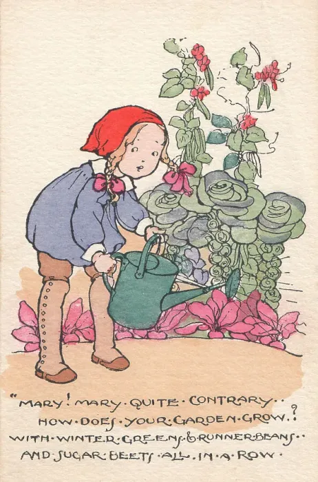 Framed Print : Nursery Rhyme Framed Print : Nursery Rhyme