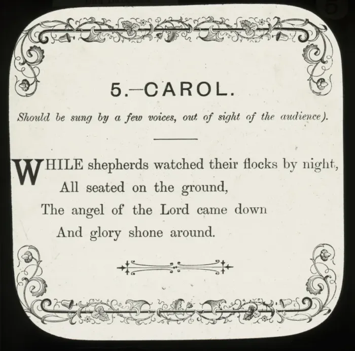 Framed Print : Nursery Rhymes - Carol words Framed Print : Nursery Rhymes - Carol words