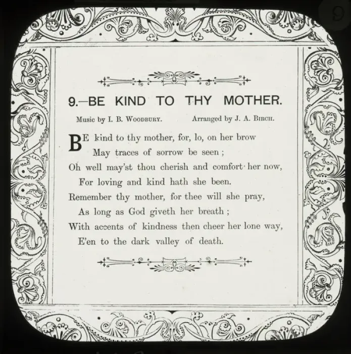Framed Print : Nursery Rhymes - Be Kind to thy Mother Framed Print : Nursery Rhymes - Be Kind to thy Mother