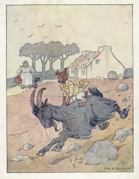 Framed Print : Nursery Rhymes -- Old Mother Hubbard Framed Print : Nursery Rhymes -- Old Mother Hubbard