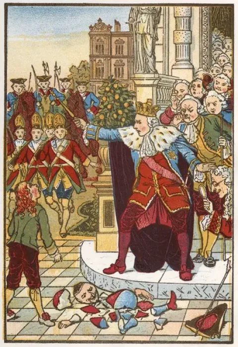 Framed Print : Nursery Tale - Humpty Dumpty Framed Print : Nursery Tale - Humpty Dumpty