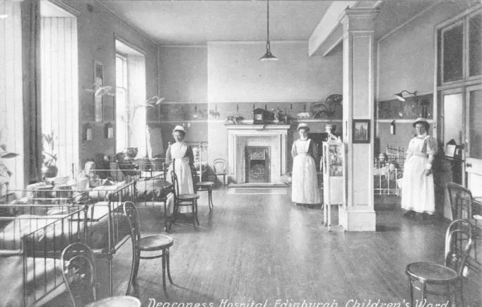 Framed Print : Nurses on children?s ward Framed Print : Nurses on children?s ward