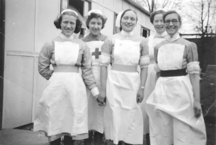 Framed Print : Five nurses, Orpington Framed Print : Five nurses, Orpington