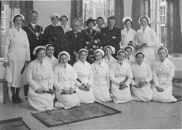 Nurses prize giving, Llandough Hospital