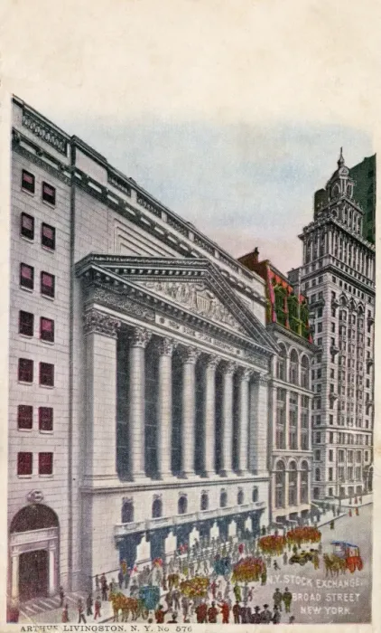 Framed Print : The NY Stock Exchange, Broad Street, New York, USA Framed Print : The NY Stock Exchange, Broad Street, New York, USA