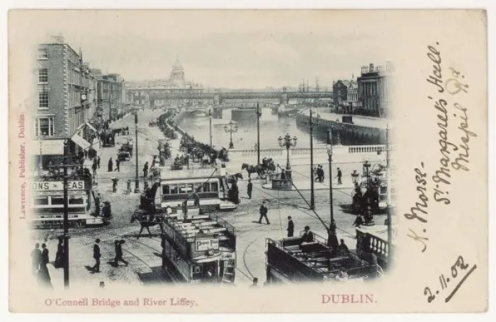 Framed Print : O connell Bridge / Dublin Framed Print : O connell Bridge / Dublin