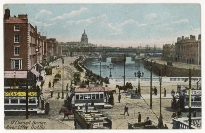 Framed Print : O connell Bridge / Dublin Framed Print : O connell Bridge / Dublin