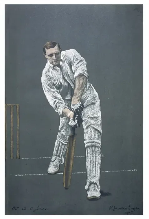 Framed Print : A O Jones, Cricketer Framed Print : A O Jones, Cricketer