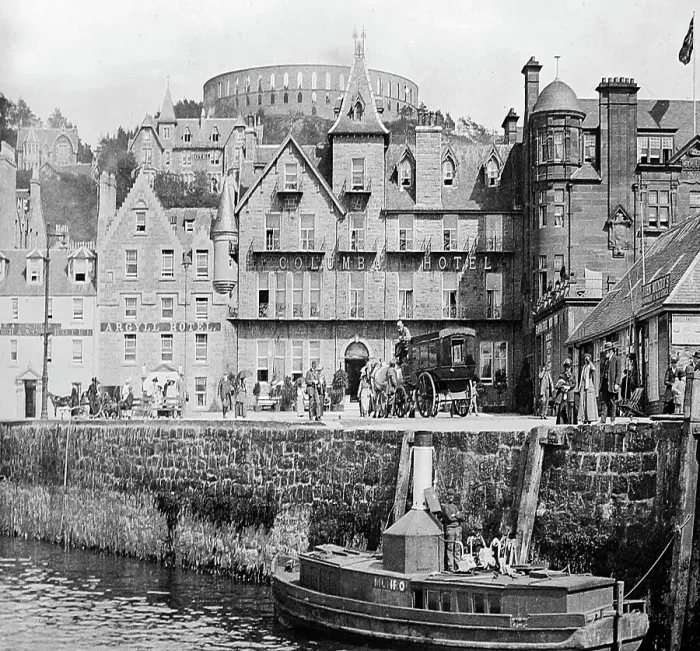Framed Print : Oban, Scotland, Victorian period Framed Print : Oban, Scotland, Victorian period