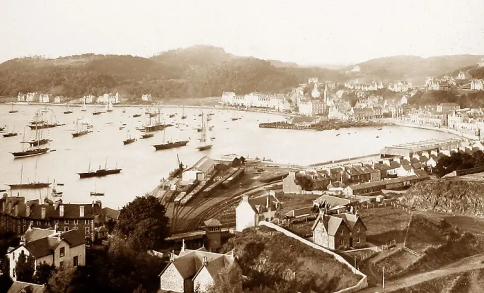 Framed Print : Oban Victorian period Framed Print : Oban Victorian period