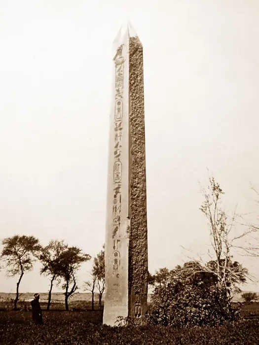 Framed Print : The Obelisk of On, Egypt, Victorian period Framed Print : The Obelisk of On, Egypt, Victorian period