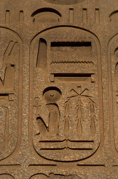 Obelisk of Ramses II. Detail. Luxor. Egypt
