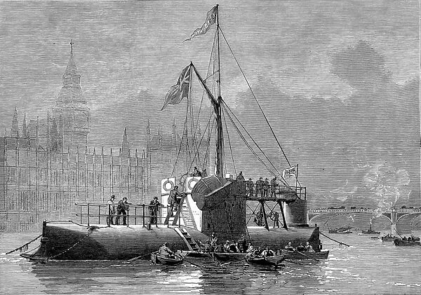 The Obelisk Ship Cleopatra, Westminster, 1878