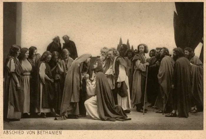 Framed Print : Oberammergau Passion Play - Oberammergau, Bavaria, Germany