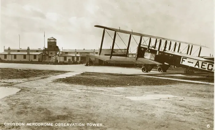 Framed Print : Observation Tower, Croydon Aerodrome Continental Airport Framed Print : Observation Tower, Croydon Aerodrome Continental Airport