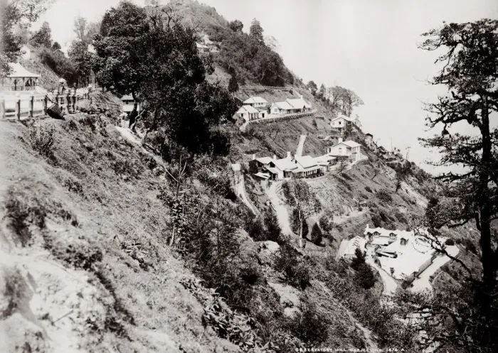 Framed Print : Observatory Hill Darjeeling, India, Samuel Bourne Framed Print : Observatory Hill Darjeeling, India, Samuel Bourne