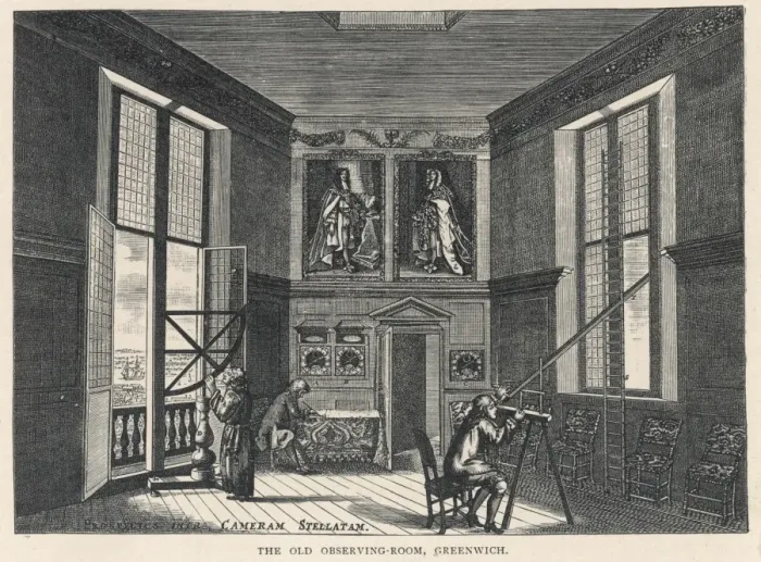 Framed Print : Observing Room / Greenwich Framed Print : Observing Room / Greenwich
