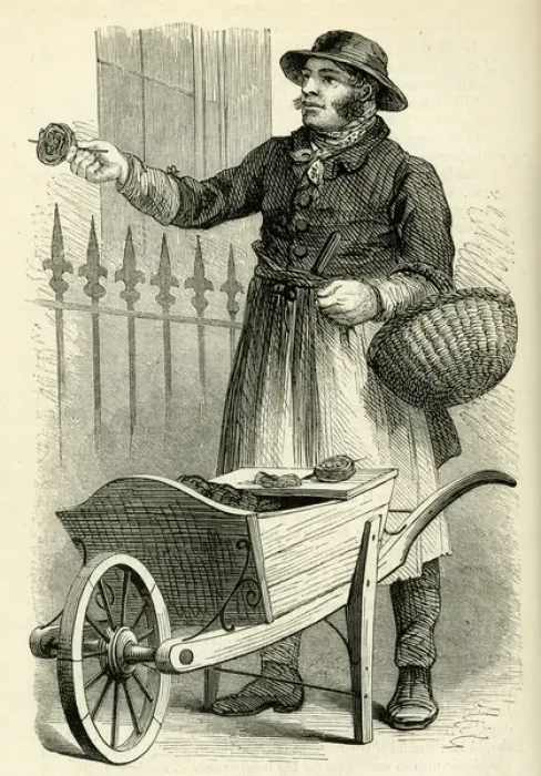Framed Print : Occupations 1882 - The Cats Meat Man Framed Print : Occupations 1882 - The Cats Meat Man