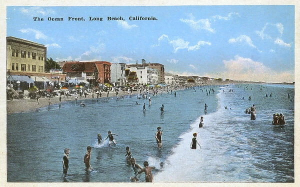 Ocean Front, Long Beach, California, USA