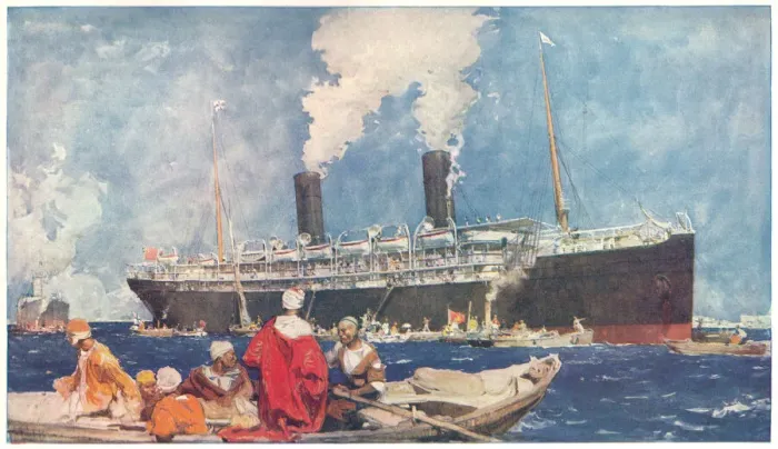 Framed Print : Ocean Liner Framed Print : Ocean Liner