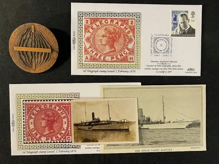 Framed Print : Ocean Liners - Marconi collectables Framed Print : Ocean Liners - Marconi collectables