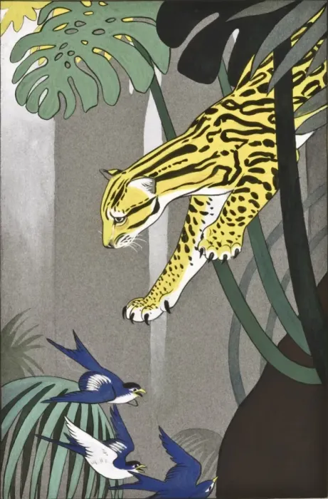 Framed Print : Ocelot chasing birds Framed Print : Ocelot chasing birds
