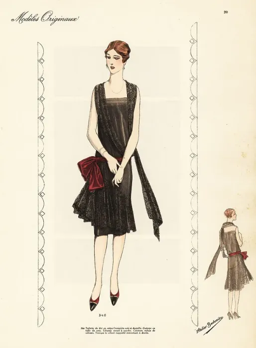Framed Print : Five o'clock dress in black crepe georgette Framed Print : Five o'clock dress in black crepe georgette