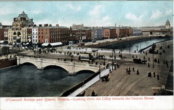OConnell Bridge & Quays, Dublin, County Dublin