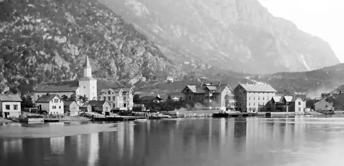 Framed Print : Odde, Norway - early 1900s Framed Print : Odde, Norway - early 1900s