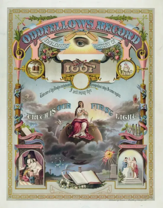 Framed Print : Oddfellows record Framed Print : Oddfellows record