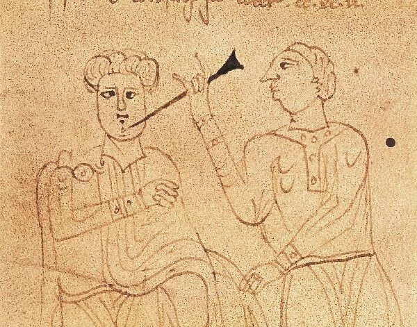 Odontological operation in the Middle Age. Manuscript