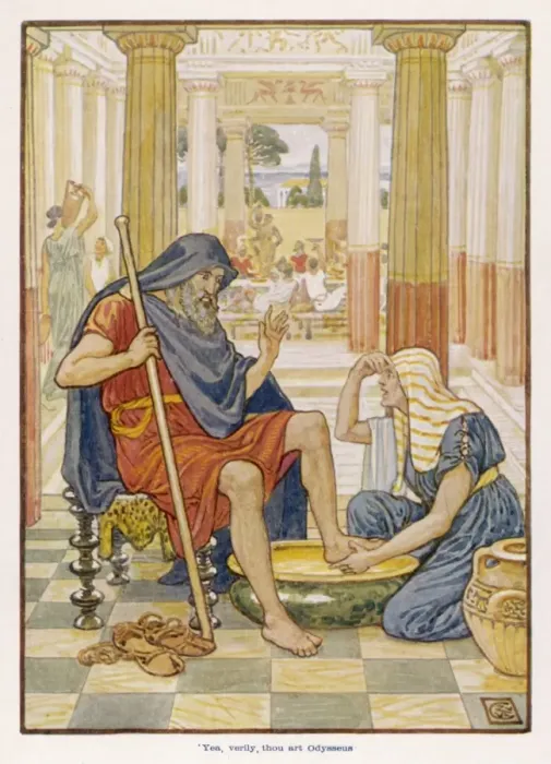 Framed Print : Odysseus in Disguise Framed Print : Odysseus in Disguise
