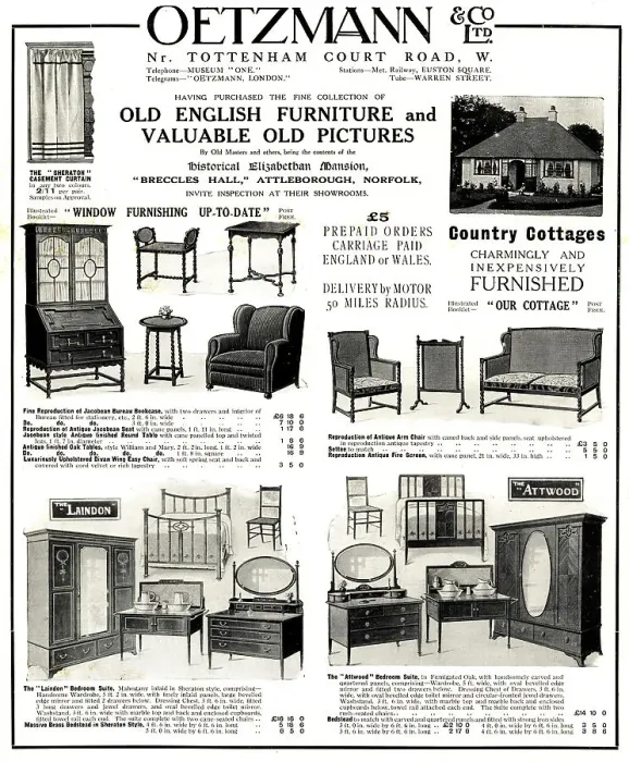 Framed Print : Oetzmann Advertisement Framed Print : Oetzmann Advertisement
