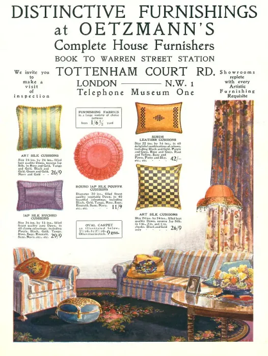Framed Print : Oetzmann Advertisement Framed Print : Oetzmann Advertisement