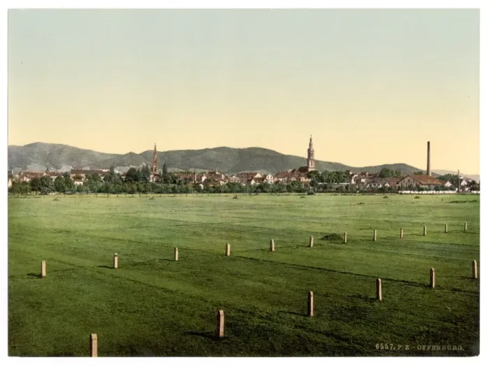 Framed Print : Offenburg, general view, Baden, Germany Framed Print : Offenburg, general view, Baden, Germany