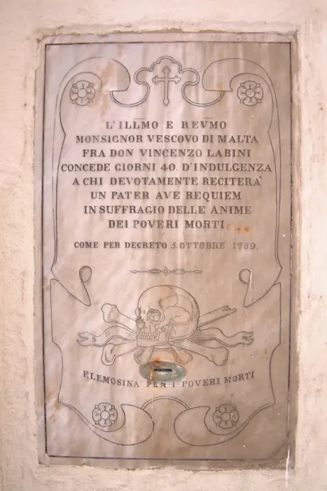Framed Print : Offering Plaque - Valletta, Malta Framed Print : Offering Plaque - Valletta, Malta