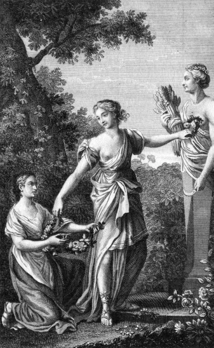 Framed Print : OFFERINGS TO CERES Framed Print : OFFERINGS TO CERES