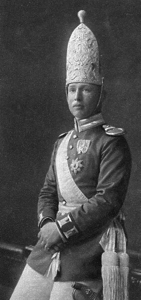 Officer of the 1st Prussian Guards in parade uniform