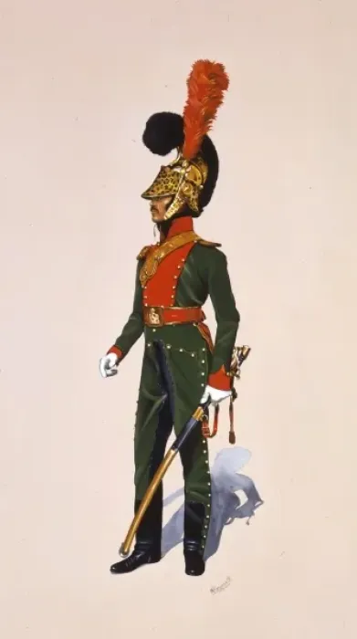 Framed Print : Officer - 1st Regiment Chevaux-Leger Lancers Framed Print : Officer - 1st Regiment Chevaux-Leger Lancers