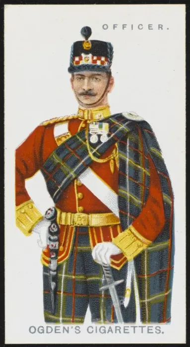 Framed Print : OFFICER. An Oficer from the Highland Light Infantry, formed in 1777 Framed Print : OFFICER. An Oficer from the Highland Light Infantry, formed in 1777