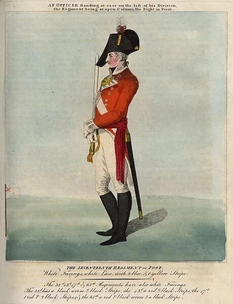Officer of the 7th Regiment of Foot