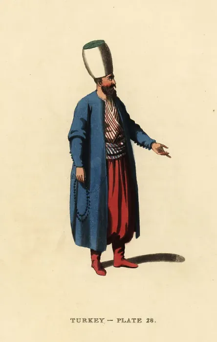 Framed Print : Officer of the Janissaries Framed Print : Officer of the Janissaries