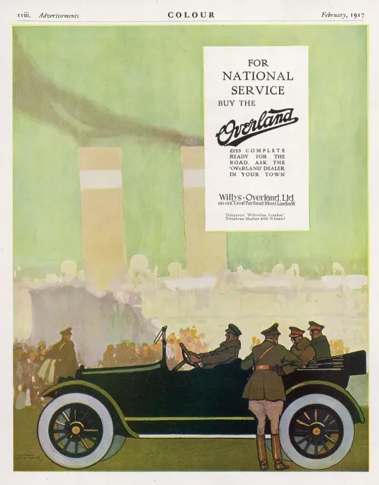 Framed Print : Officers Go Docks Transport Motoring Scenes 1917 Framed Print : Officers Go Docks Transport Motoring Scenes 1917