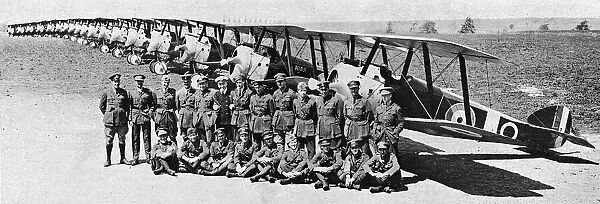 Officers of the Royal Air Force Squadron (Canadian)