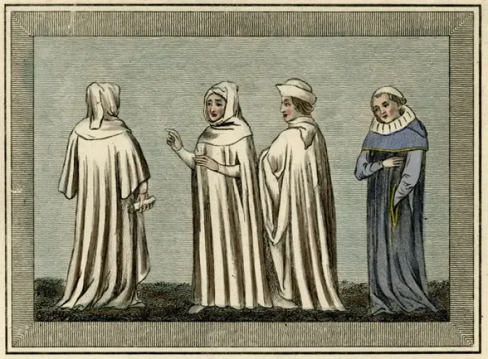 Framed Print : Officers of State C14Th Framed Print : Officers of State C14Th
