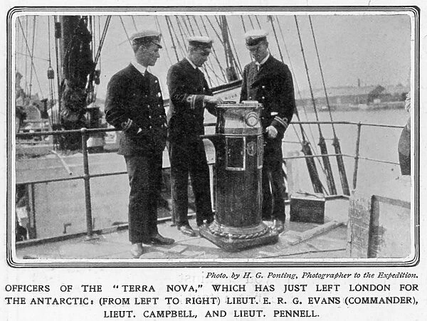 Officers of the Terra Nova
