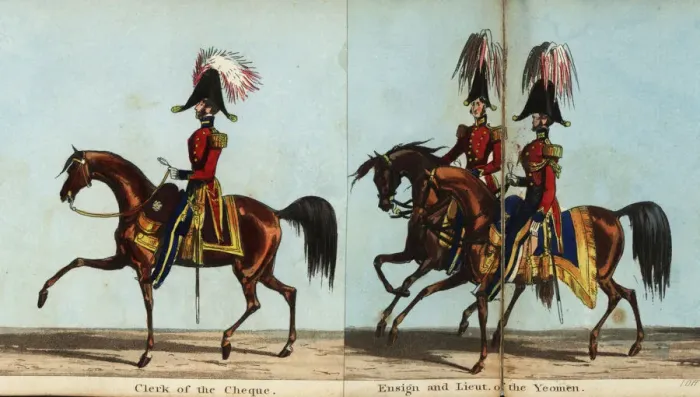 Framed Print : Officers of the Yeoman of the Guard in Queen Victoria s Framed Print : Officers of the Yeoman of the Guard in Queen Victoria s