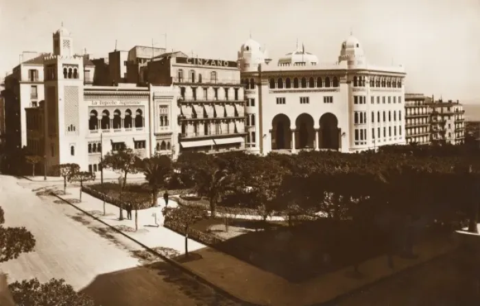 Framed Print : Offices of La Depeche Algerienne Framed Print : Offices of La Depeche Algerienne